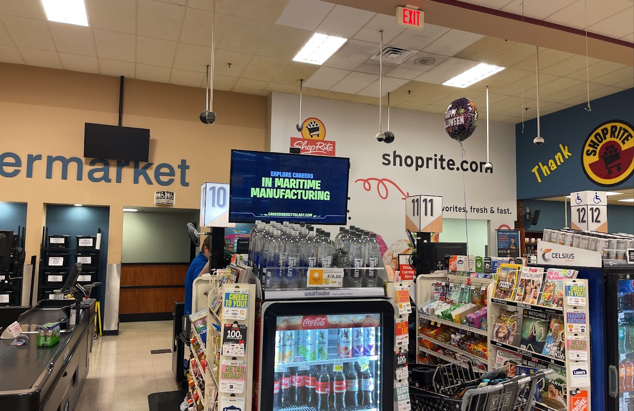 BlueForge Alliance 'Explore Careers In Maritime Manufacturing' at ShopRite checkout