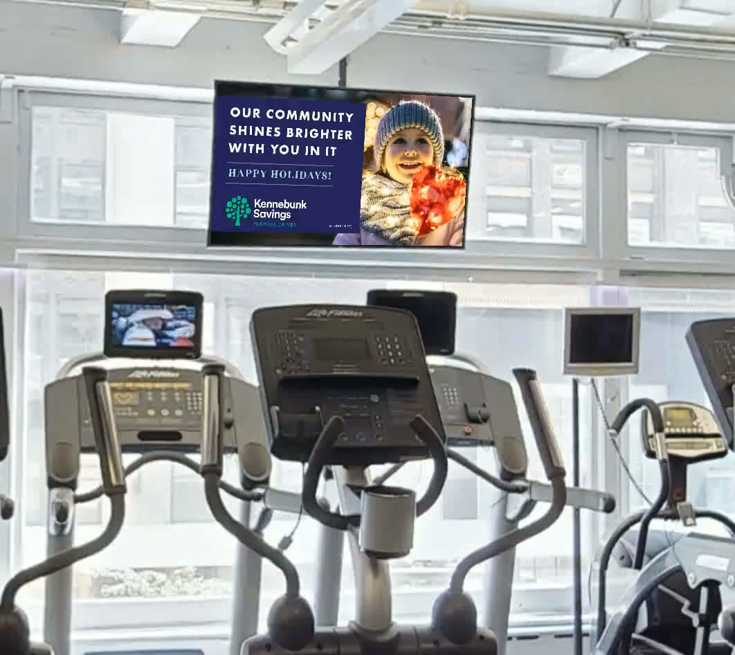 Gym Network — real DOOH placement