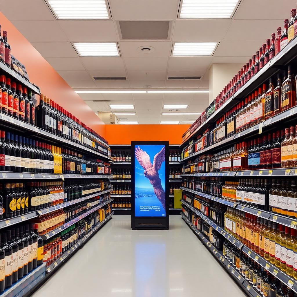 Liquor Store — real DOOH placement