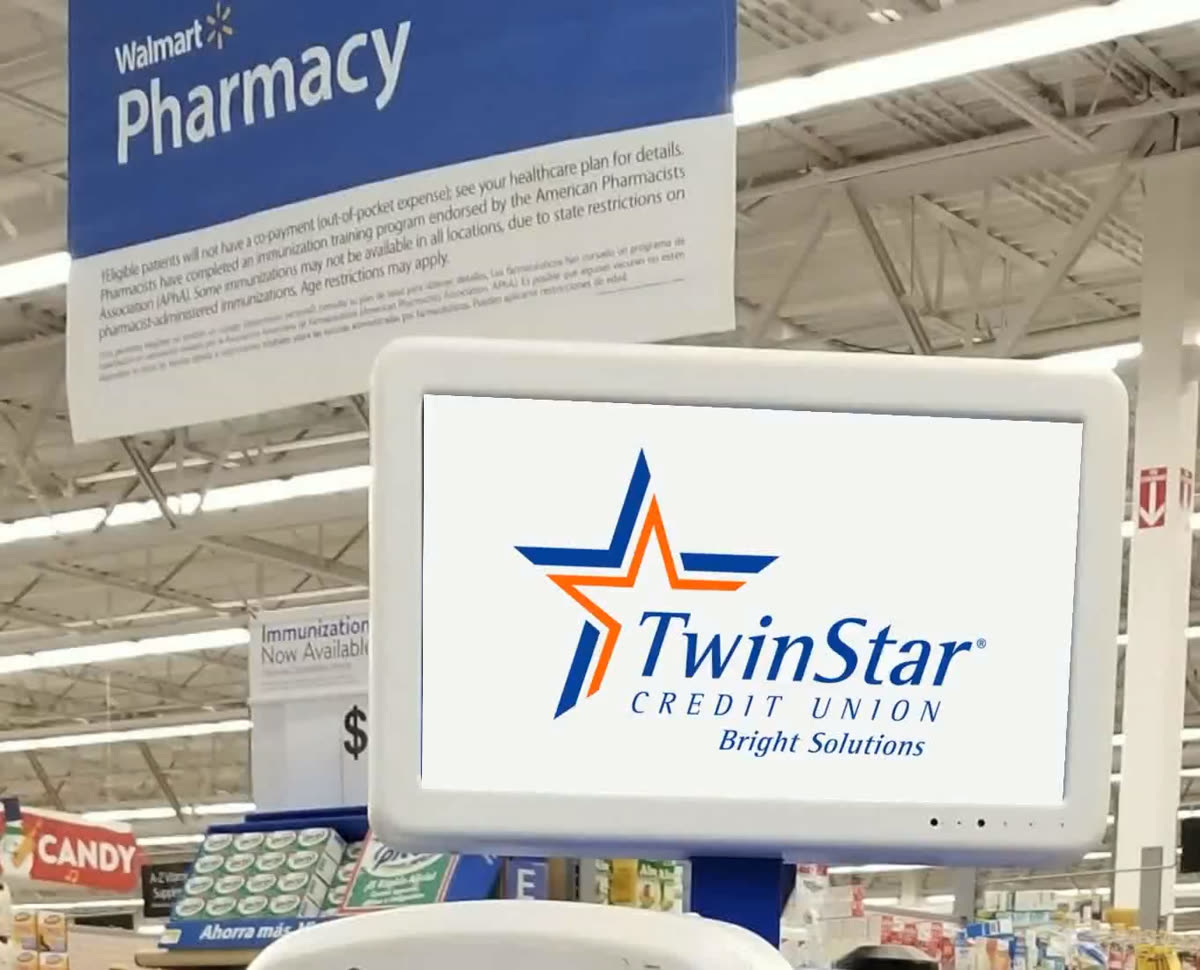 Mass Retail In-Store — real DOOH placement